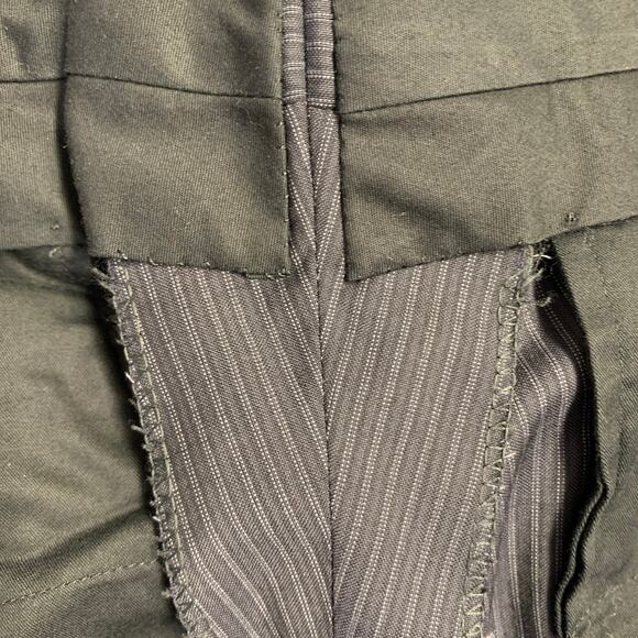 BAND OF OUTSIDERS Size 38 Regular Navy Black Stripe Wool Shawl Lapel Tuxedo - Picture 11 of 12